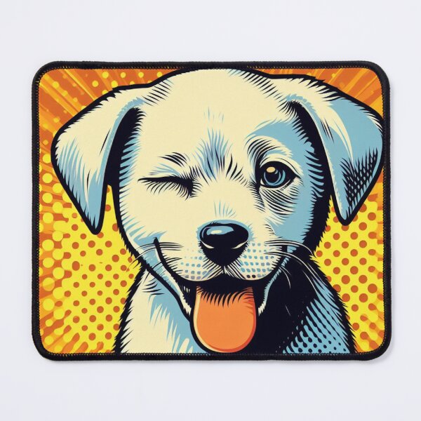 Item preview, A winking puppy. designed and sold by growing-mom.