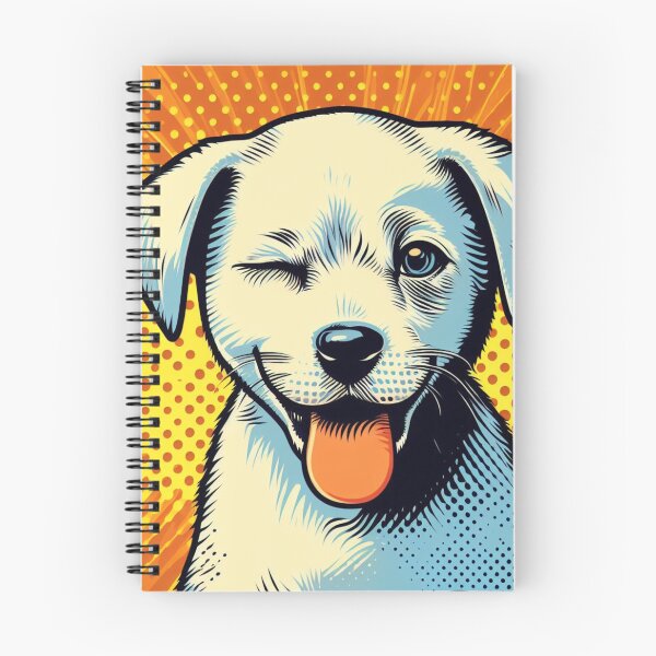 Item preview, A winking puppy. designed and sold by growing-mom.