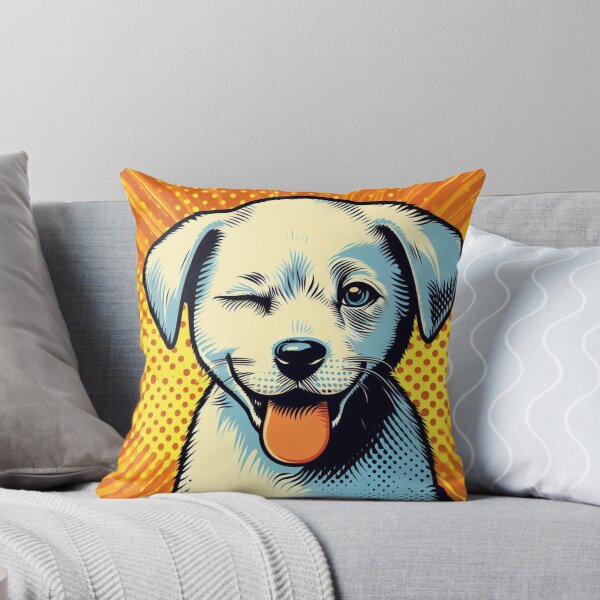 Item preview, A winking puppy. designed and sold by growing-mom.