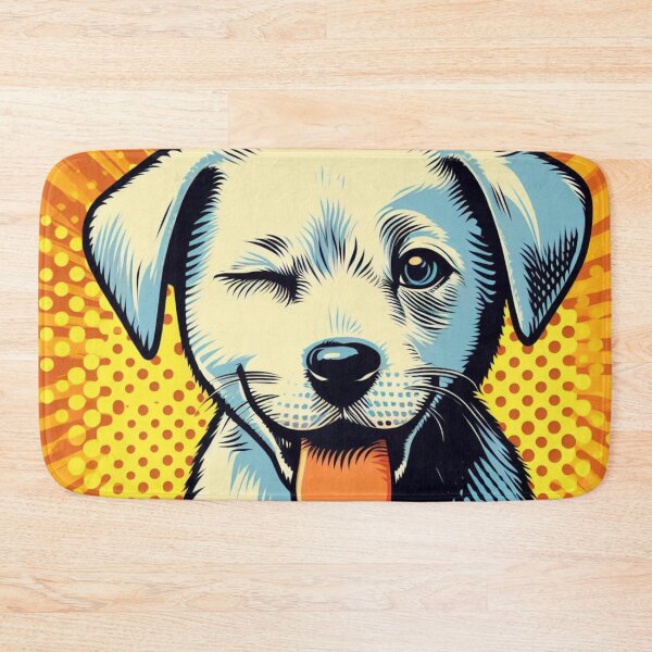 Item preview, A winking puppy. designed and sold by growing-mom.