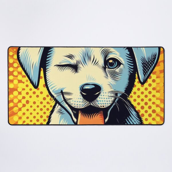 Item preview, A winking puppy. designed and sold by growing-mom.