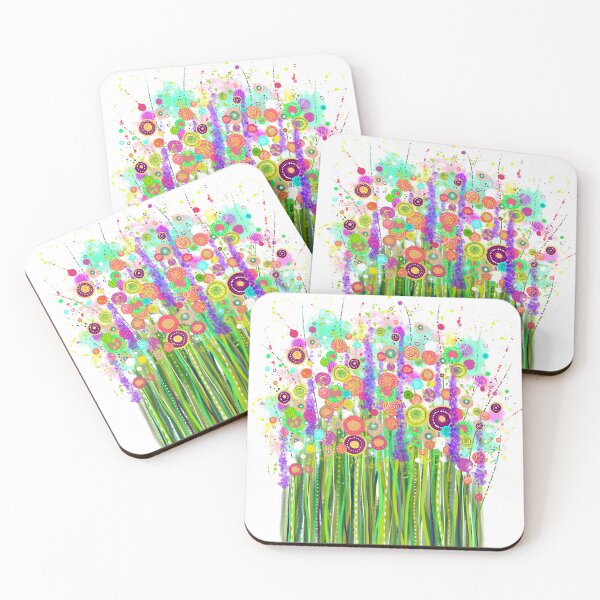 Item preview, Floating Bloom Crazy Flowers designed and sold by FeralLaFemme.
