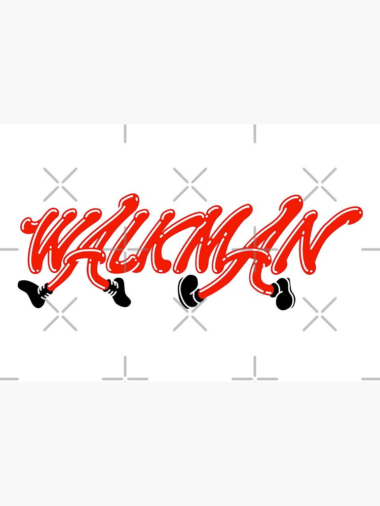 Sony Walkman's Original Red Logo