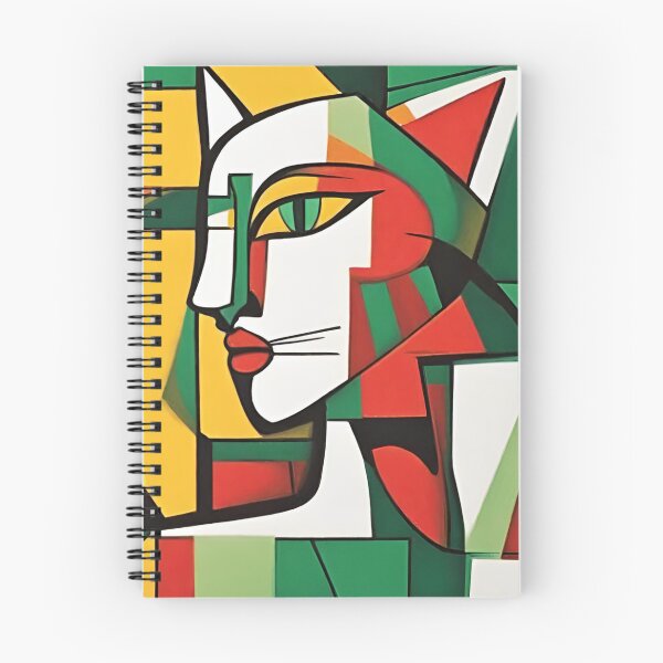 Item preview, Cat cubism Geometry - cat lovers pattern designed and sold by Seremet.