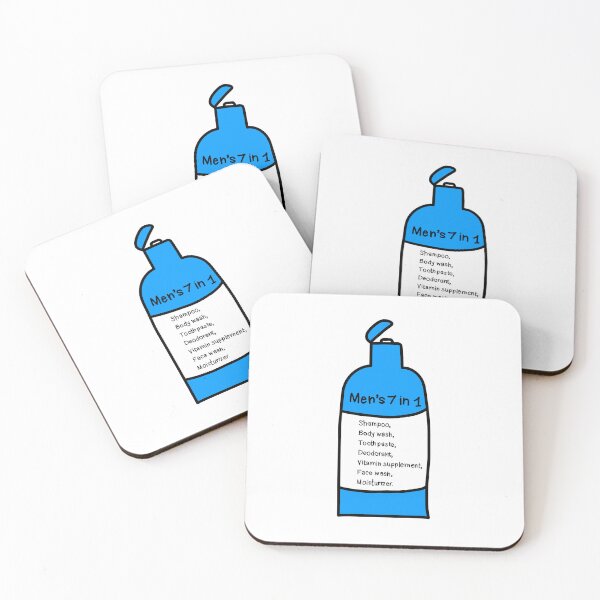 Item preview, Men’s 7 in 1 Shampoo designed and sold by angrystickergal.