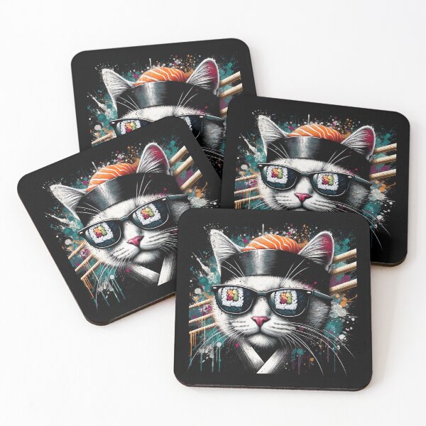 Item preview, Surreal Sushi Cat designed and sold by Yogimeister.