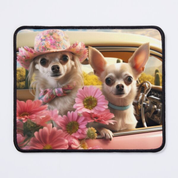 Item preview, AngelSmiles - Floral and Memorable: Chihuahuas on an Adventure. designed and sold by Angelsmiles.