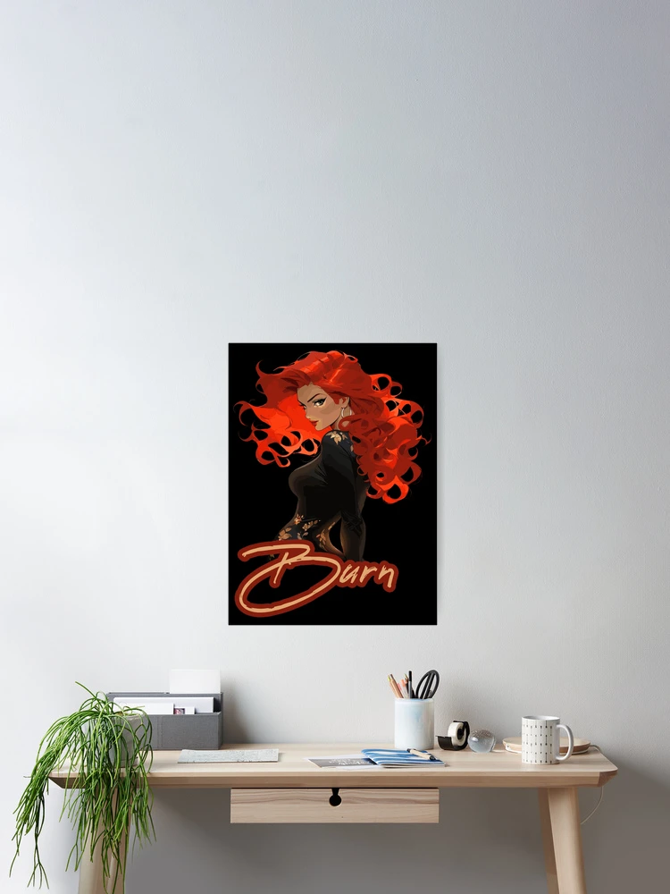 Thumbnail 2 of 3, Poster, Burn designed and sold by Ultimate-Rabbit.