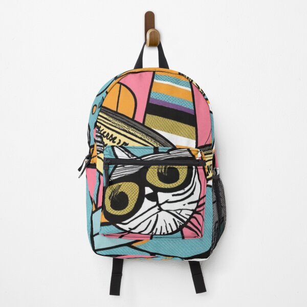 Item preview, Cat Pattern Backpack designed and sold by SUKREEP.