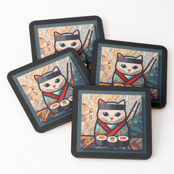 Item preview, Surreal Sushi Cat designed and sold by Yogimeister.