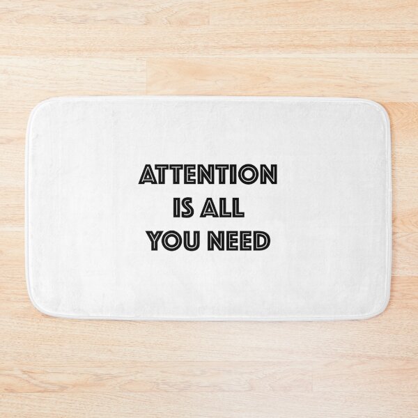 Item preview, Attention Is All You Need (Text) - All Black designed and sold by Antagonia.