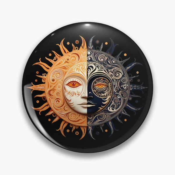 Item preview, Yin Yang Sun: Spiritual Artistry in Mandala designed and sold by Mindful-Designs.