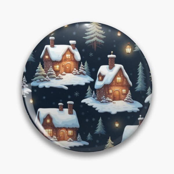 Item preview, Blue vintage christmas designed and sold by aipaint.