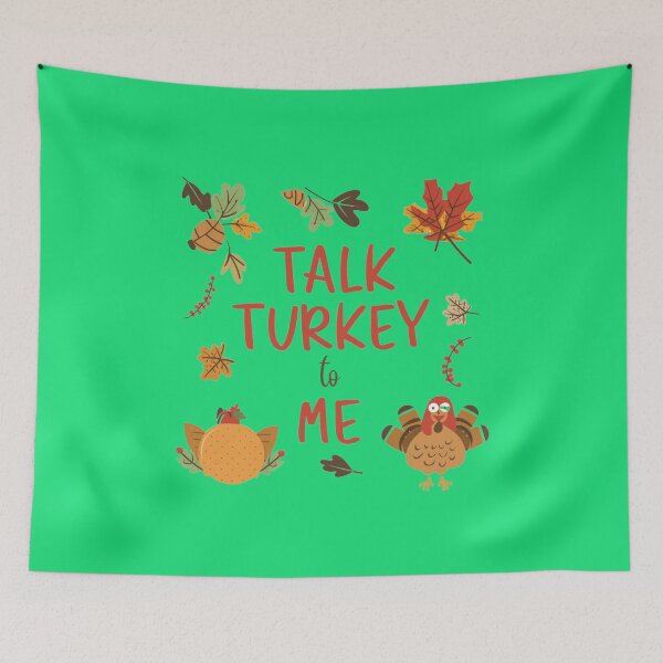 Item preview, Talk Turkey To Me Funny Fall thanksgiving BFF  designed and sold by OLIHESSEL.
