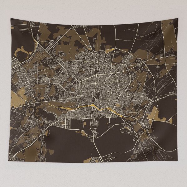 Item preview, Isfahan City Map of Iran - Pastel designed and sold by deMAP.