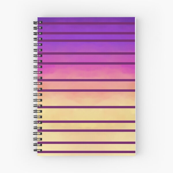 Item preview, Ombre Sunset Stripes designed and sold by JaygiesDesign.
