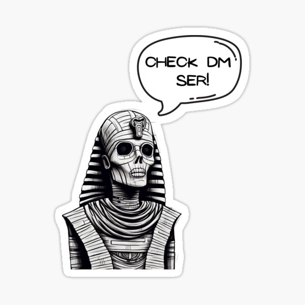 Check DM Sticker