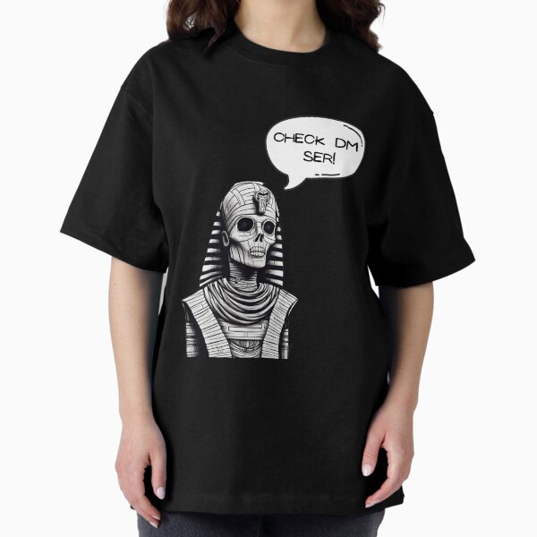 Check DM Oversized T-Shirt