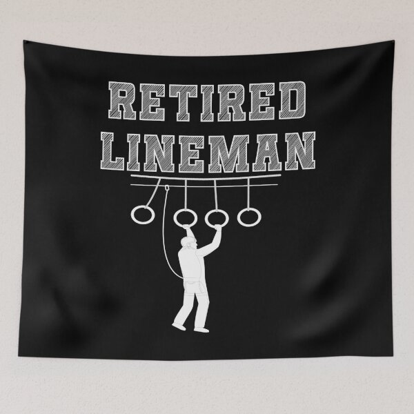 Item preview, Lineman Retirement, Retired Lineman Legacy and Pride, Lineman Retirement Gifts designed and sold by Lactus.