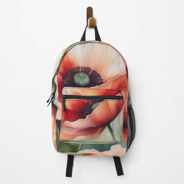 Item preview, Field poppies painted with alcohol ink.Part1 designed and sold by My-fake-places.
