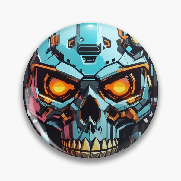 Item preview, Skull head robot designed and sold by wplamkung.