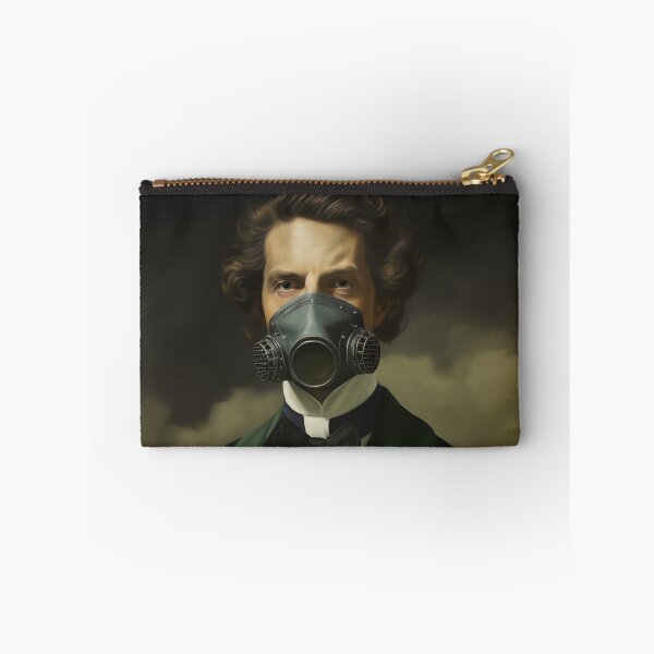 Item preview, Masked Man | Altered Vintage Portrait Art designed and sold by Altered Pixels.