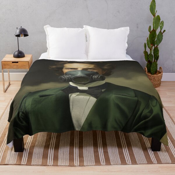Item preview, Masked Man | Altered Vintage Portrait Art designed and sold by Altered Pixels.