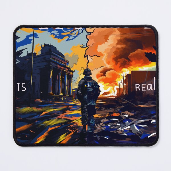 Item preview, Stand with Ukraine/Israel designed and sold by MNAartGallery.