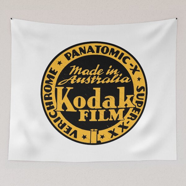 Item preview, Vintage Film Camera Logo "Made in Australia" designed and sold by Justinsprints1.