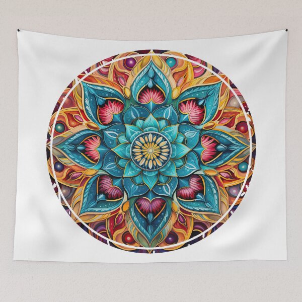 Item preview, Mandala Art #301 - Colorful and Stunning Mandala Design designed and sold by Mindful-Designs.