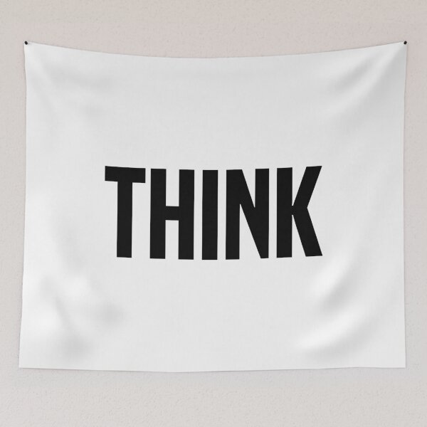 Item preview, Think designed and sold by OutcastBrain.