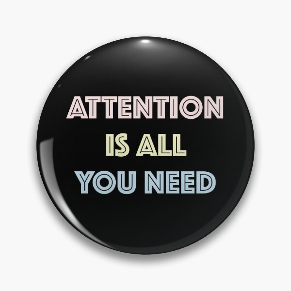 Item preview, Attention Is All You Need (Text) - OG Colors designed and sold by Antagonia.