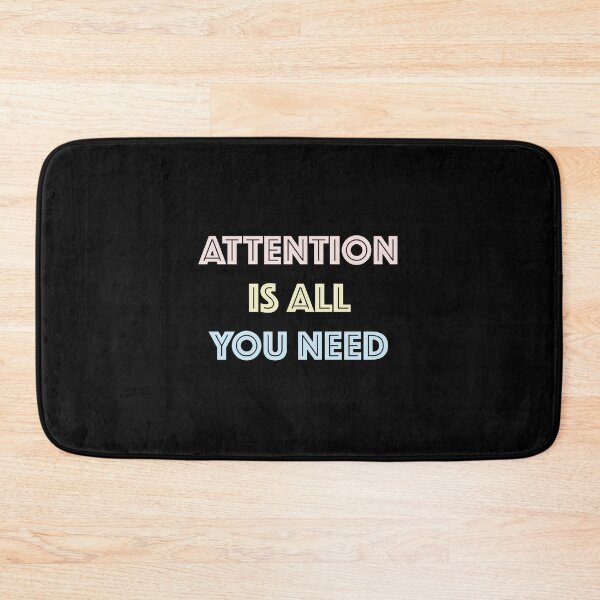 Item preview, Attention Is All You Need (Text) - OG Colors designed and sold by Antagonia.