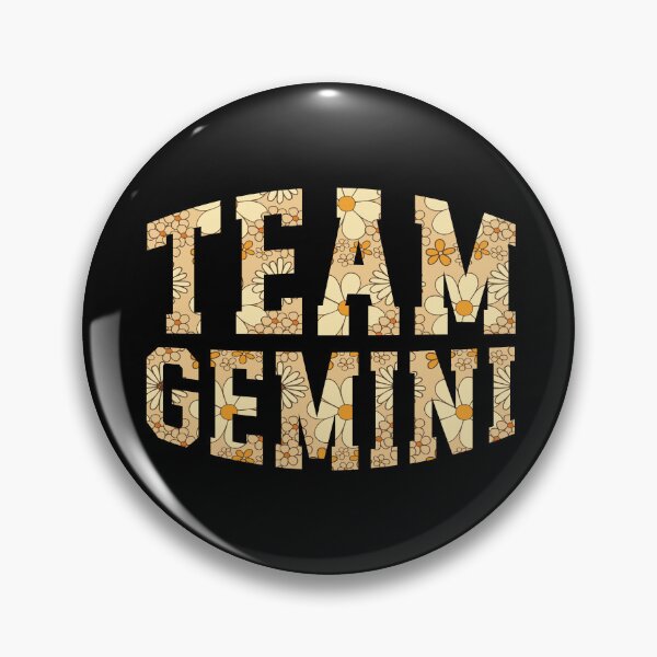 Item preview, Retro Gemini Floral designed and sold by MyStarSign.