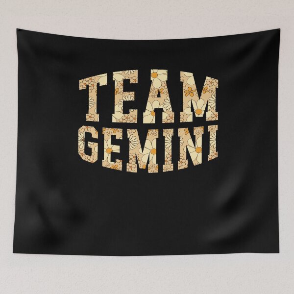 Item preview, Retro Gemini Floral designed and sold by MyStarSign.
