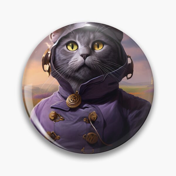 Item preview, Carthusian cat in the lavender field designed and sold by Pixelartistin.