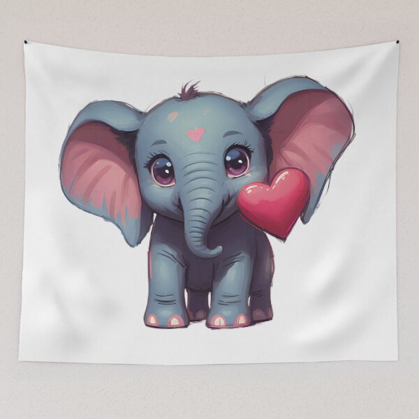 Item preview, Elephant designed and sold by JiffyGirls.