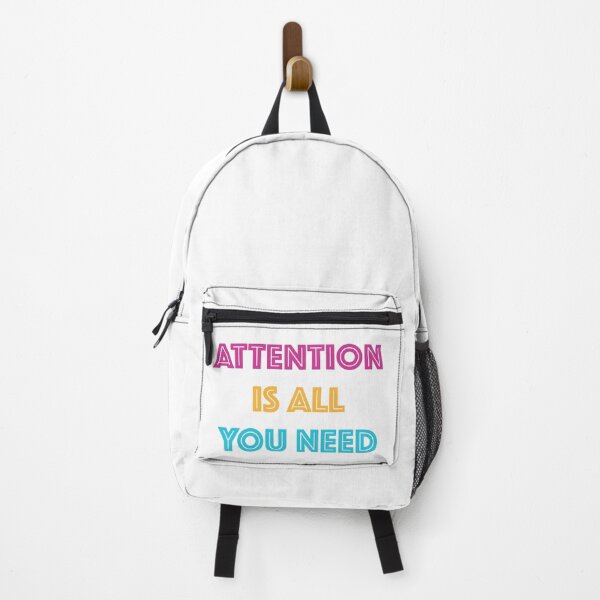 Item preview, Attention Is All You Need (Text) - NEON Colors designed and sold by Antagonia.