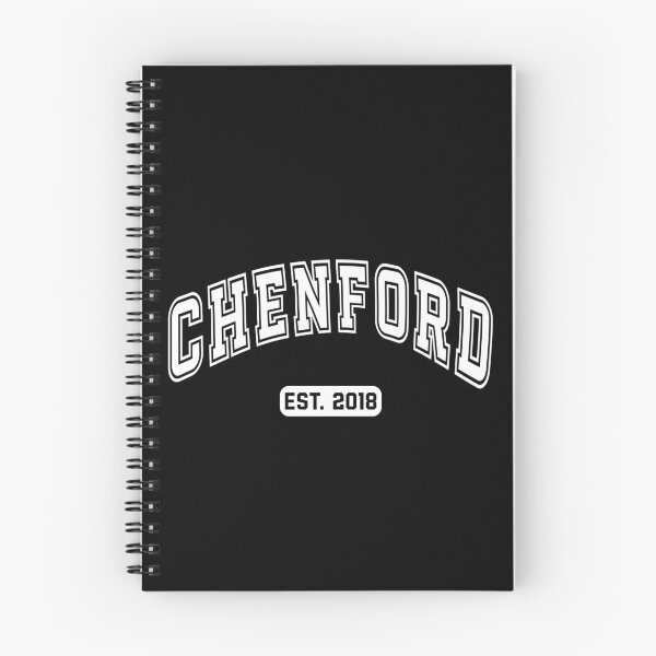 Aperçu de l'œuvre CHENFORD EST. 2018 (texte blanc) | La recrue créée et vendue par gottaloveseries.