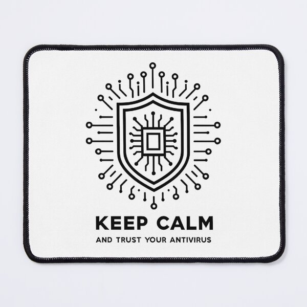 Item preview, Keep Calm and Trust Your Antivirus designed and sold by Frank Ring.