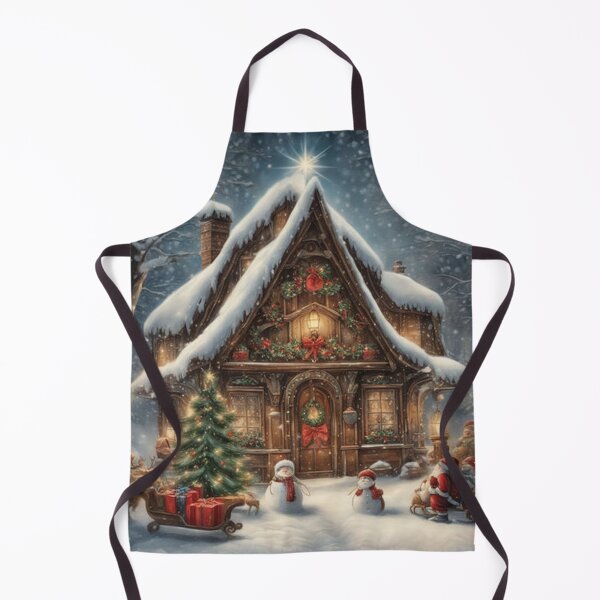 Item preview, Santa Claus brings joy to a snowy village: with his reindeer and presents he visits the children in their sleep designed and sold by FotoworldEdel.