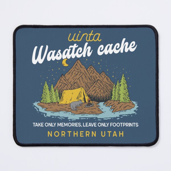 Item preview, Uinta Wasatch Cache National Forest Utah, Camping Design designed and sold by AryaSubramanian.