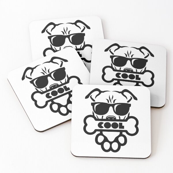 Item preview, Chill Pup - Minimalist Dog Design with 'COOL designed and sold by BKPrintDesing.