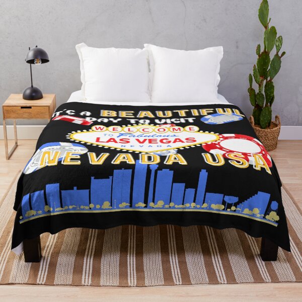 Item preview, Travel to beautiful Las Vegas in Nevada, USA. Bright text. designed and sold by LindaLG.