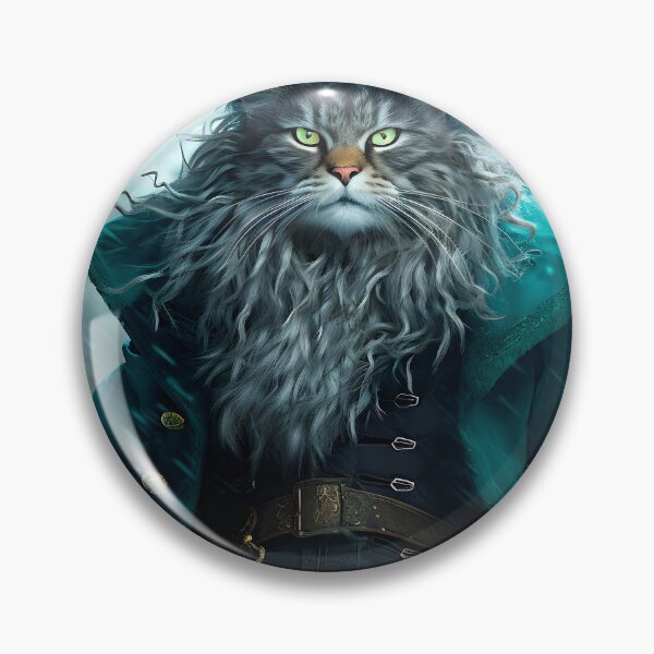 Item preview, Norwegian forest cat in the snowstorm designed and sold by Pixelartistin.
