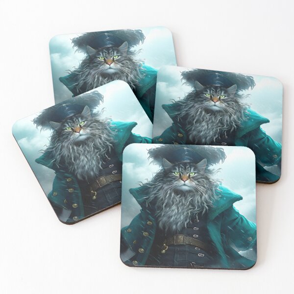 Item preview, Norwegian forest cat in the snowstorm designed and sold by Pixelartistin.