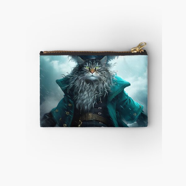 Item preview, Norwegian forest cat in the snowstorm designed and sold by Pixelartistin.