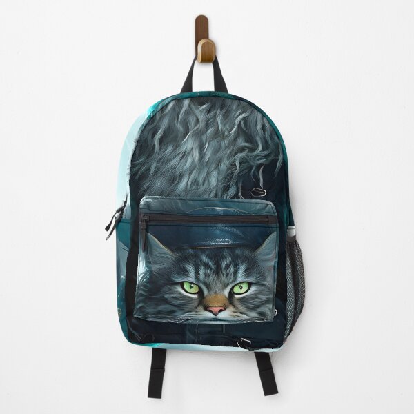 Item preview, Norwegian forest cat in the snowstorm designed and sold by Pixelartistin.
