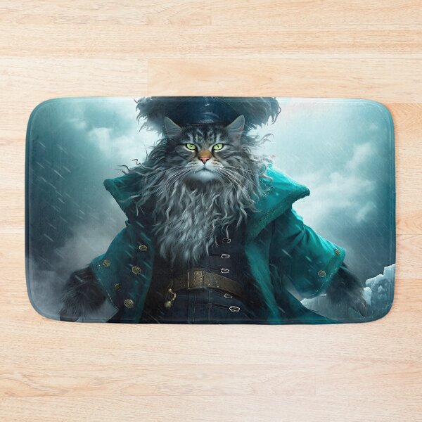 Item preview, Norwegian forest cat in the snowstorm designed and sold by Pixelartistin.