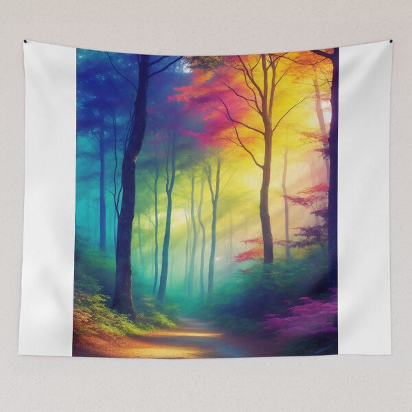 Item preview, Colorful Glowing Forest designed and sold by AP.